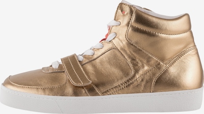 Högl High-Top Sneakers 'Run Through' in Gold, Item view