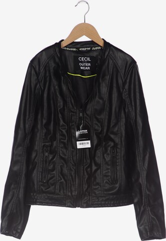 CECIL Jacket & Coat in S in Black: front