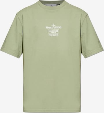 Stone Island Shirt 'Compass Logo' in Grün: Vorderseite
