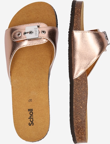 Scholl Iconic - Sapato aberto 'PESCURA Lea' em bronze