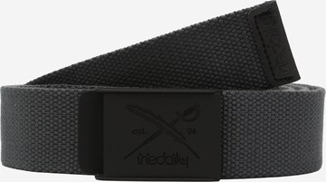 Iriedaily Belt in Grey: front