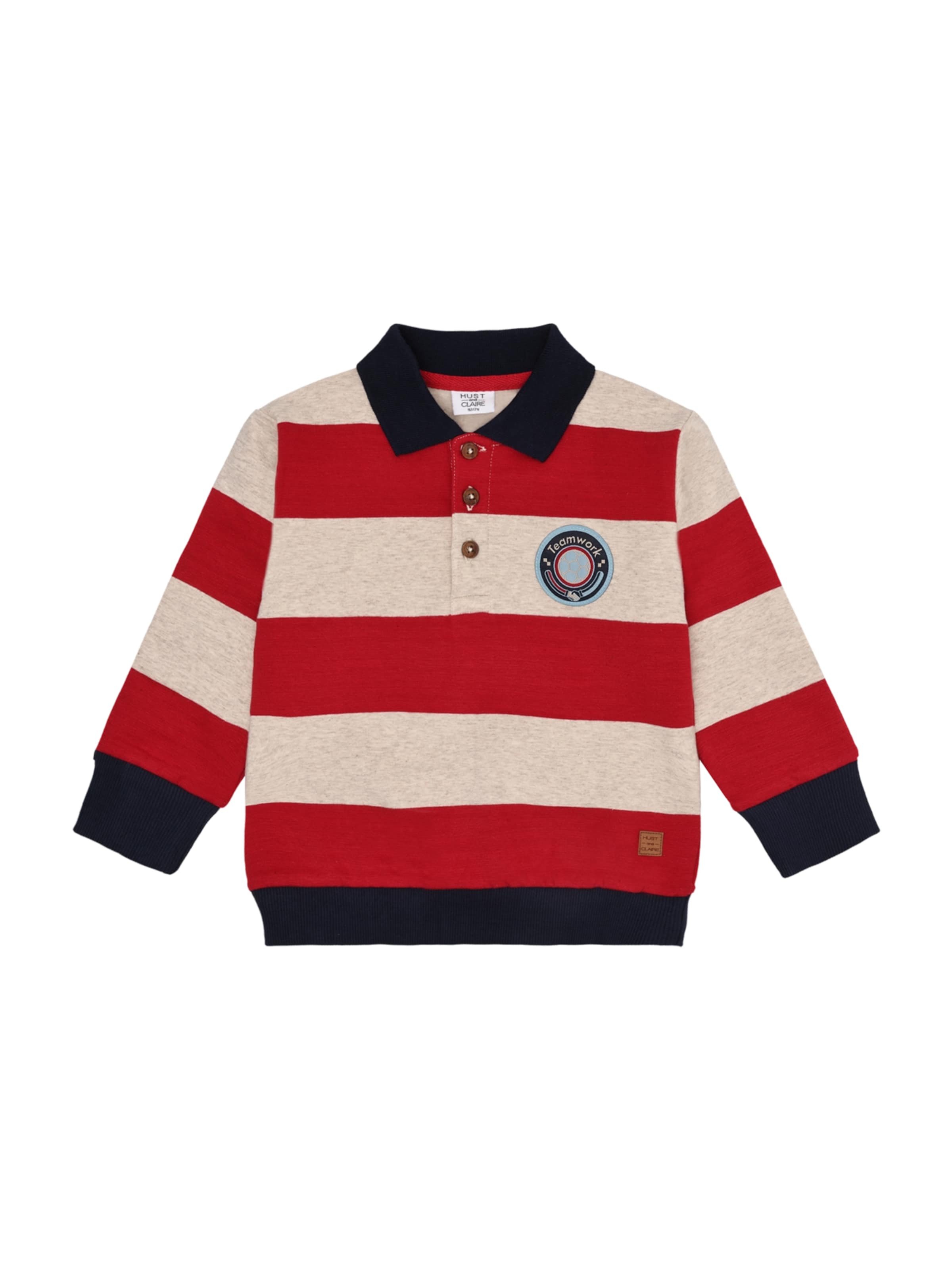 Hust & Claire Sweatshirt 'Sejer' in Rot: Vorderseite