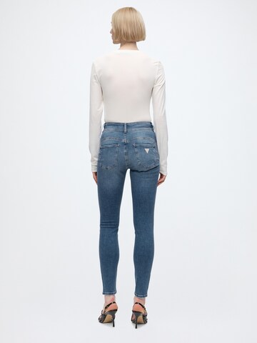 GUESS Skinny Jeans 'SHAPE UP' in Blue