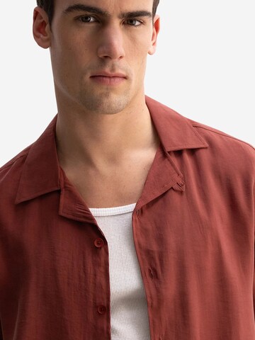 Giesto - Regular Fit Camisa em vermelho