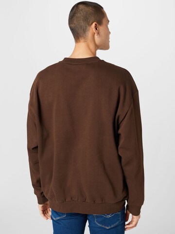 WEEKDAY Sweatshirt in Brown