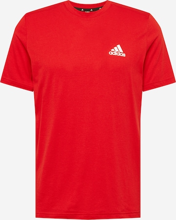 ADIDAS SPORTSWEAR Funkční tričko 'Aeroready Designed To Move Feelready' – červená: přední strana