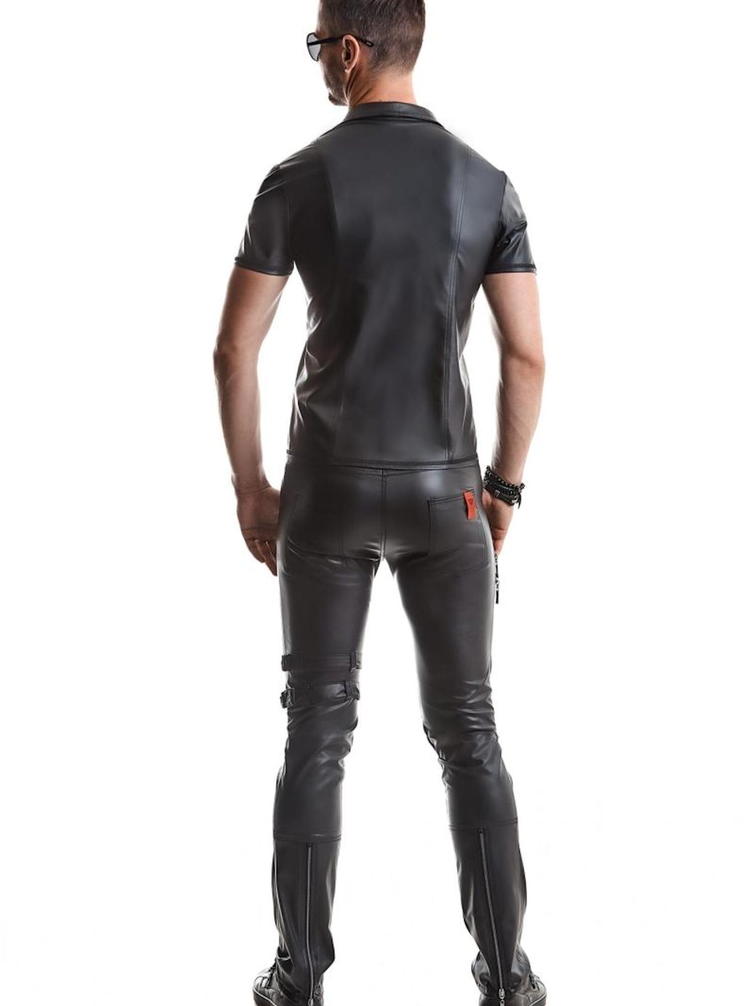 Regnes Fetish Planet Shirt 'Remo' in Black