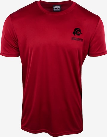 Guggen Mountain Performance Shirt in Red: front