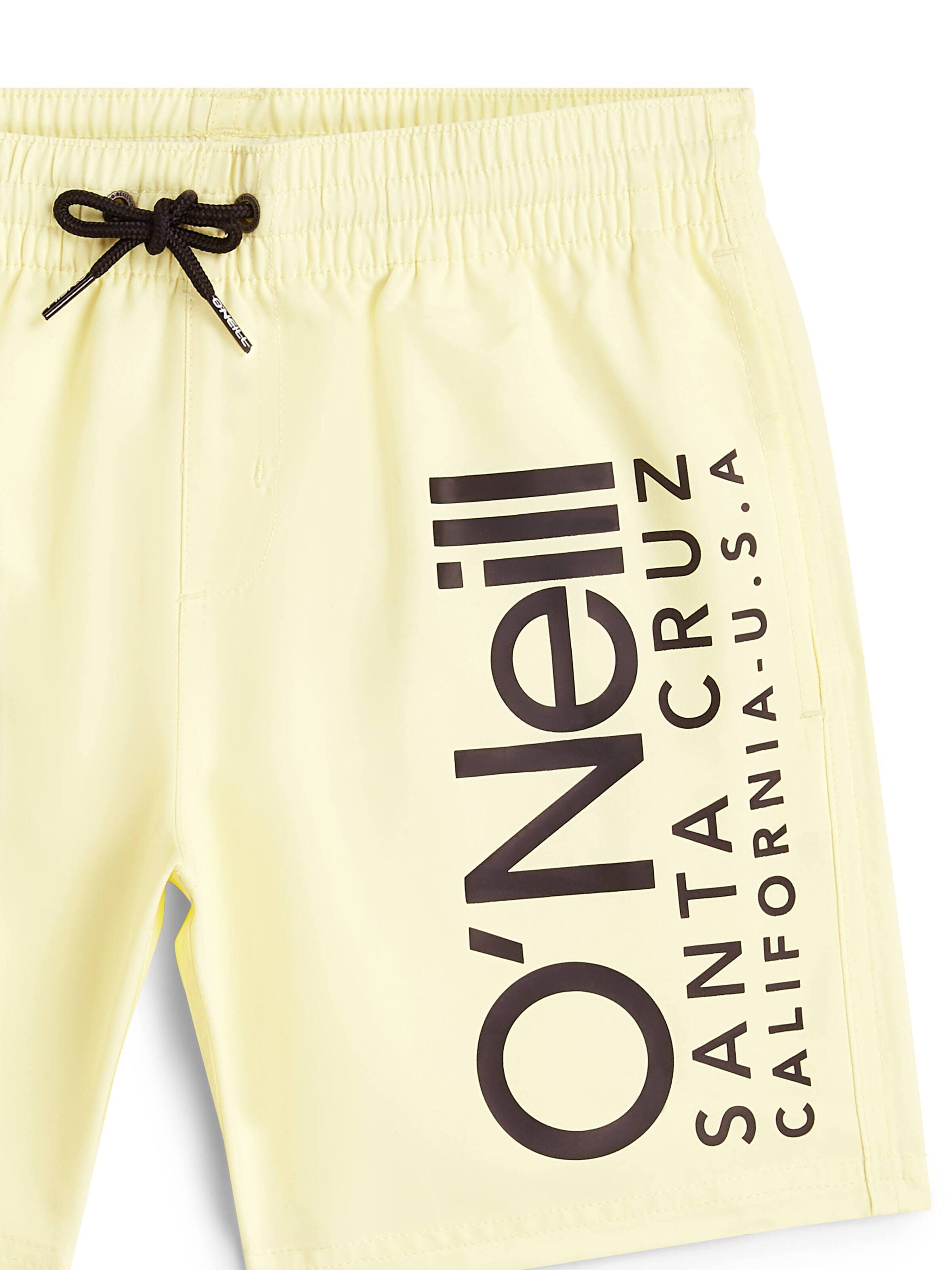 Pantaloncini da bagno 'Cali' di O'NEILL in giallo