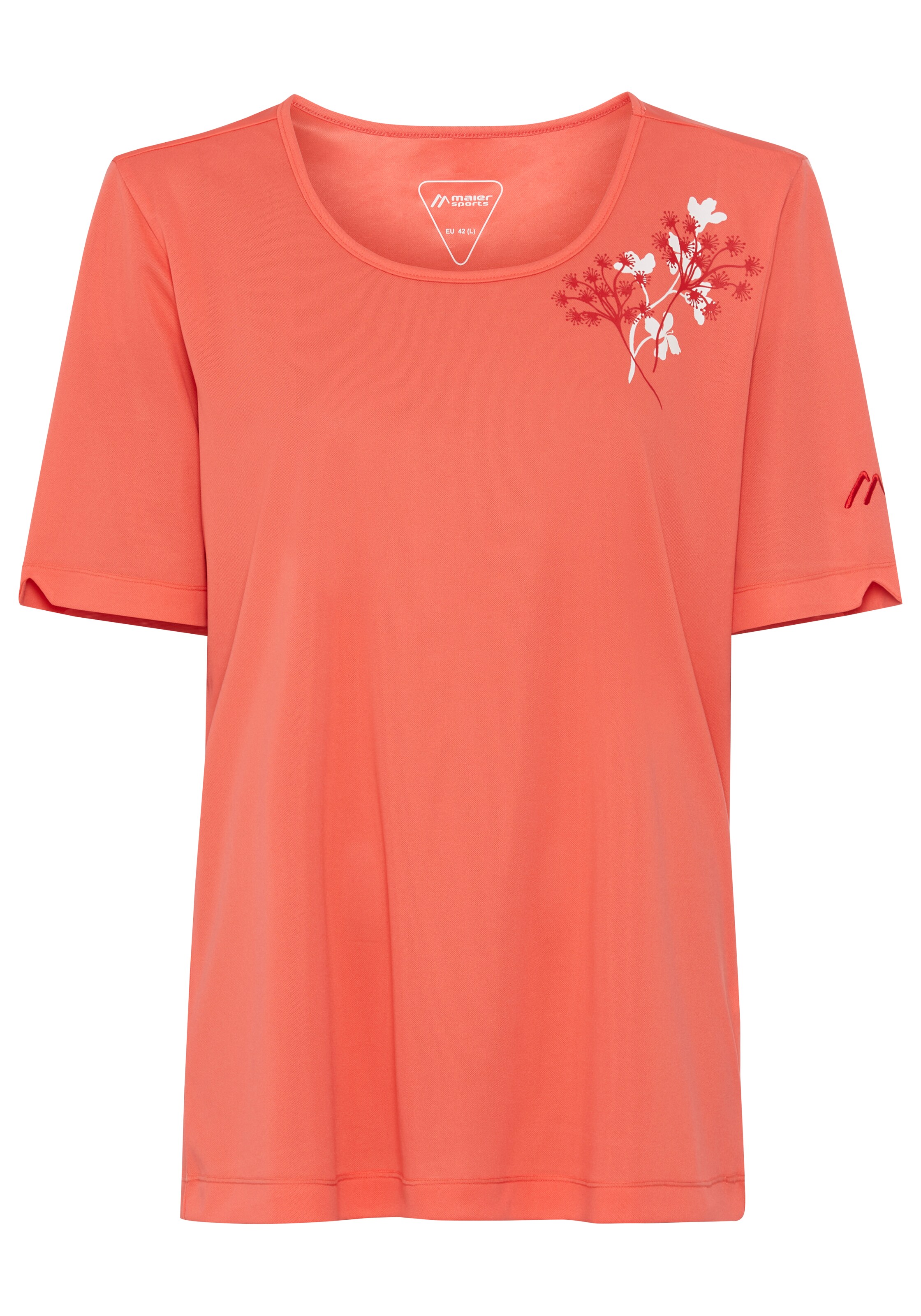 Maier Sports Funktionsshirt in Pink: Vorderseite