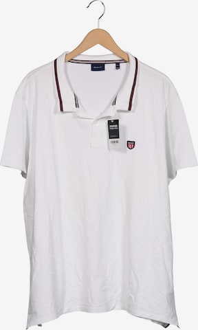 GANT Poloshirt 5XL in Weiß: Vorderseite