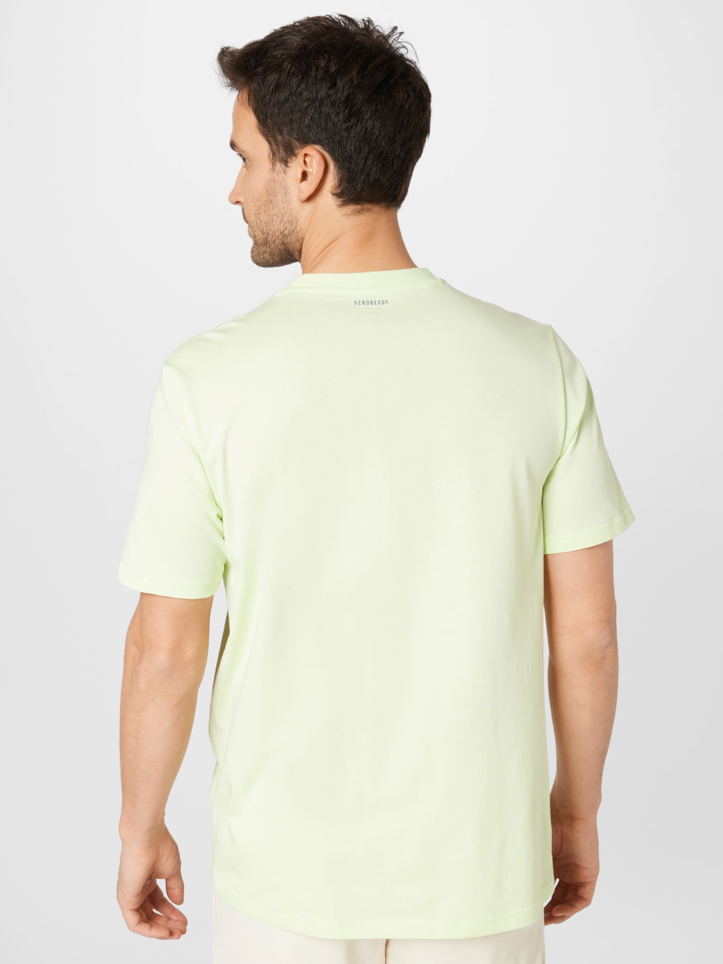 Disciplines sportives T-Shirt fonctionnel ADIDAS PERFORMANCE en Vert Pastel 