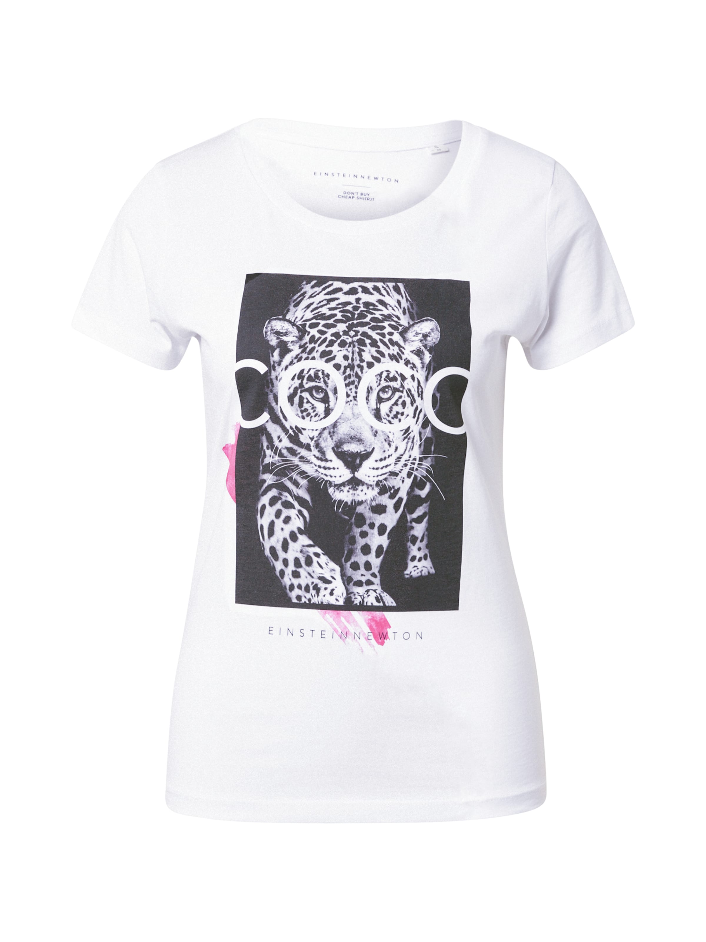 T-shirt EINSTEIN & NEWTON en blanc : devant