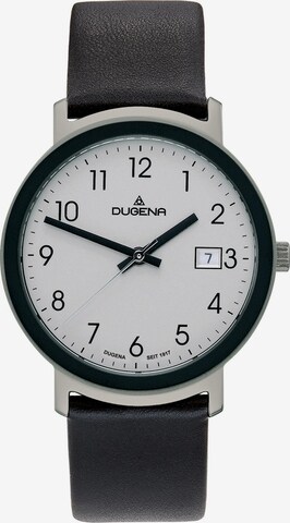 DUGENA Analog Watch in Black: front