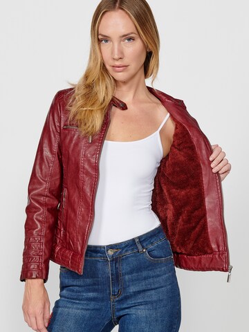 KOROSHI - Chaqueta de entretiempo en rojo