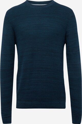 s.Oliver Pullover i blå: forside