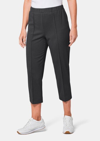 Regular Pantalon Goldner en gris : devant