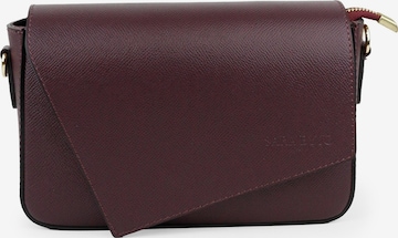 SARA BY JG Skuldertaske 'La Asimmetrica - Made in Italy' i rød: forside