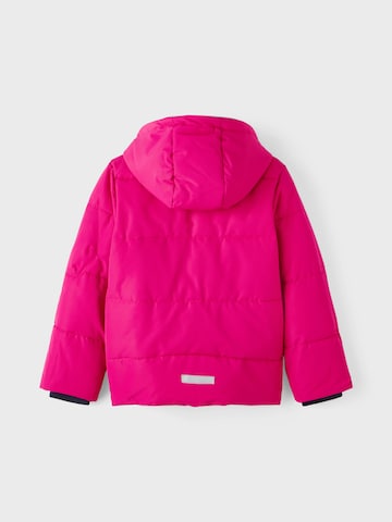 NAME IT Winter Jacket 'Marco' in Pink