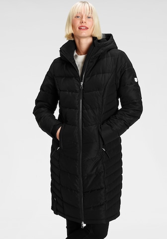 ALPENBLITZ Winter Coat in Black: front