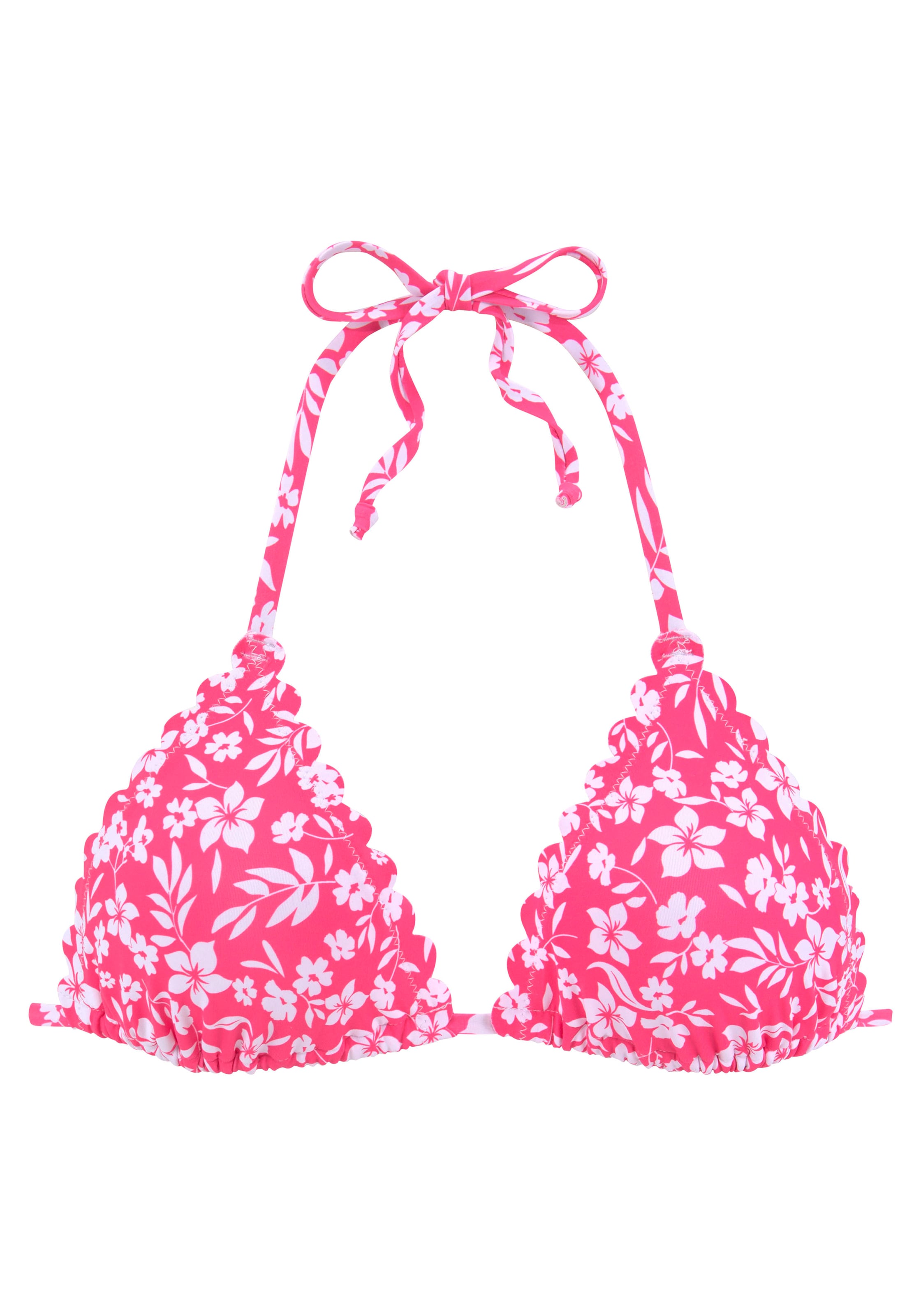 Triangolo Top per bikini di VIVANCE in rosa: frontale
