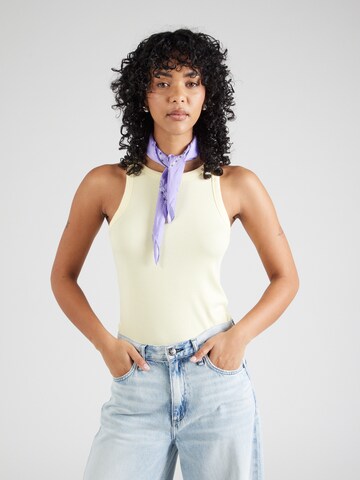 Top 'Dreamy' di LEVI'S ® in giallo: frontale
