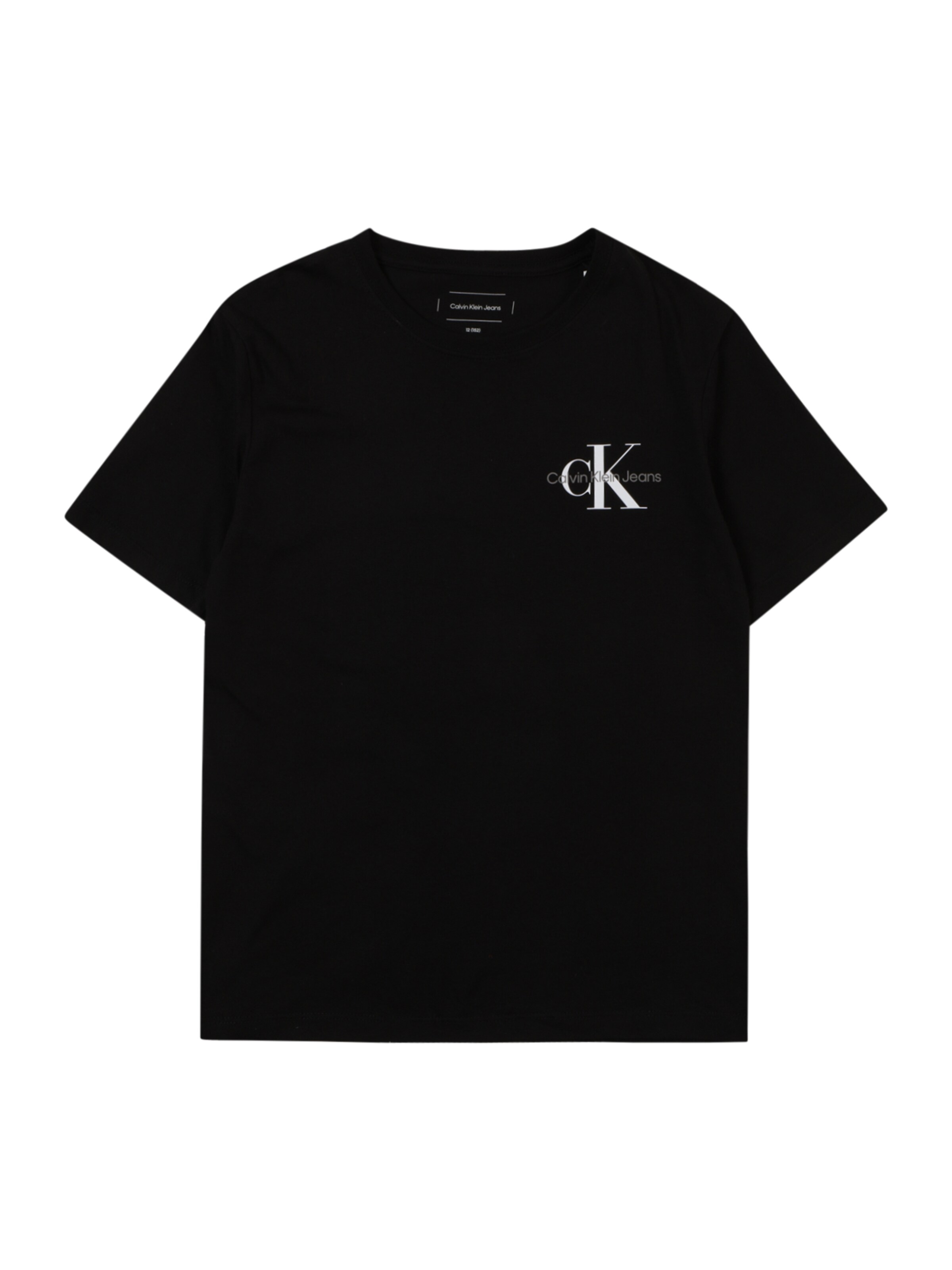 Maglietta di Calvin Klein Jeans in nero: frontale