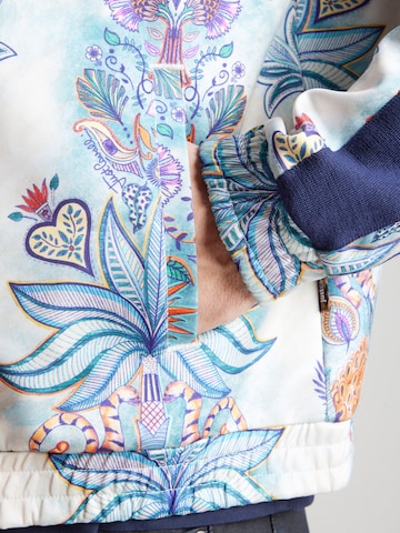 Just Cavalli Tréning dzseki 'TROPICAL GARDEN' - kék