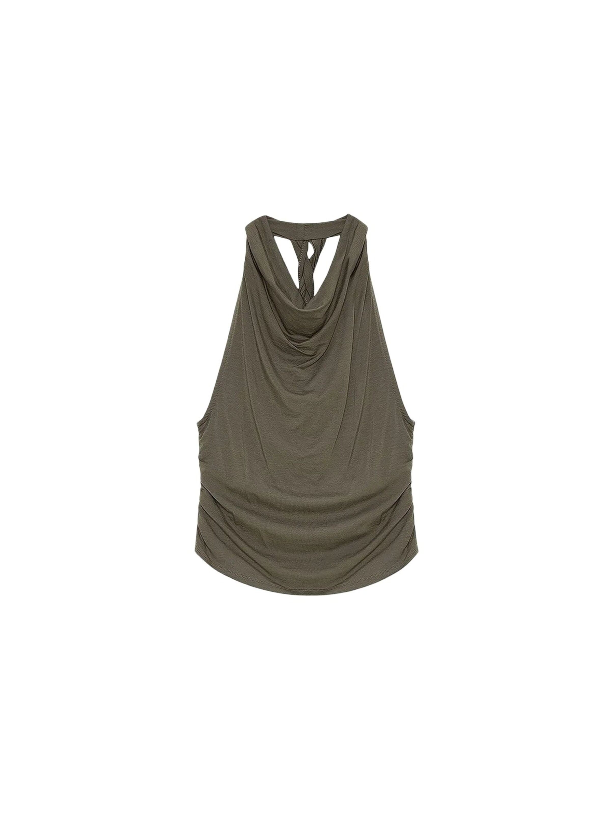 Camicia da donna 'Blusen' di Dilvin in verde: frontale