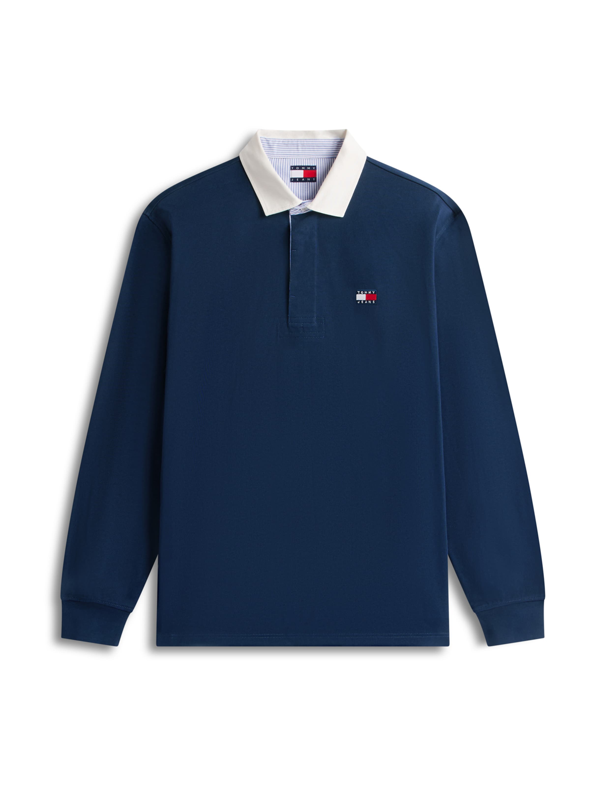 Tommy Jeans Μπλουζάκι 'ESS' σε σκούρο μπλε / λευκό, Άποψη προϊόντος