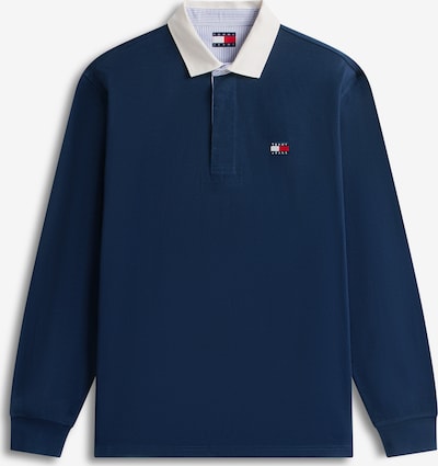 Marškinėliai 'ESS' iš Tommy Jeans, spalva – tamsiai mėlyna / balta, Prekių apžvalga