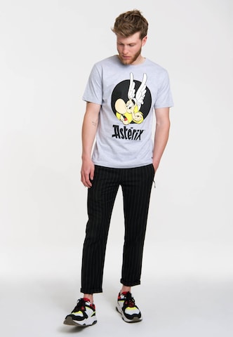LOGOSHIRT T-Shirt 'Asterix' in Grau