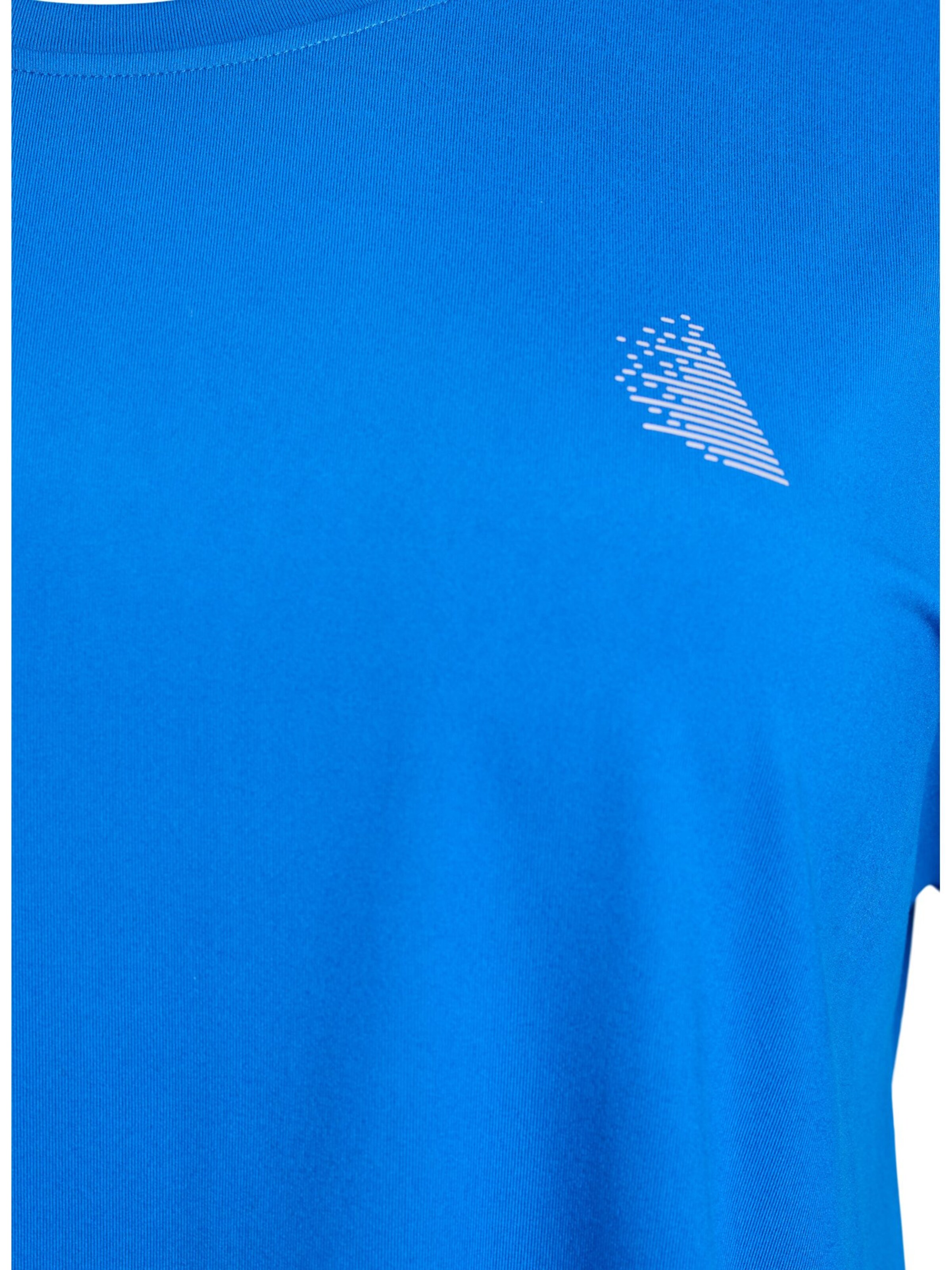 Zizzi Shirts 'Abasic' i blå