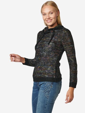 Pull-over KOROSHI en mélange de couleurs : devant