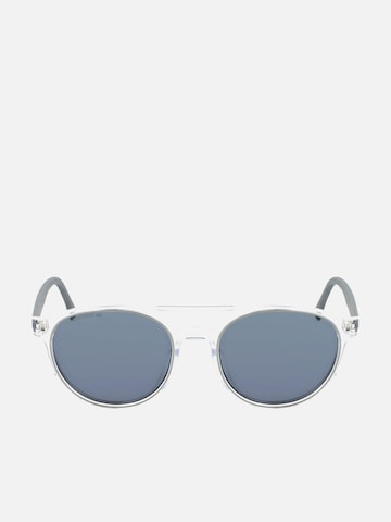 Lunettes de soleil 'Lacoste L881S N Crystal/grey 52/18/145 UNISEX Sunglasses' LACOSTE en gris : devant