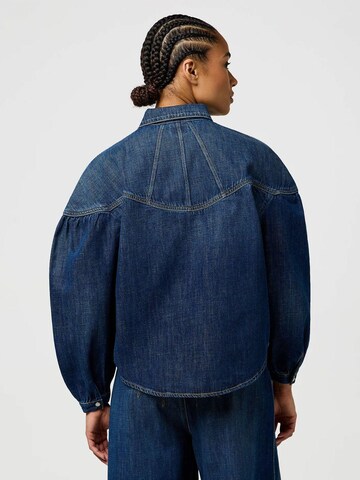 WRANGLER Shirt in Blau