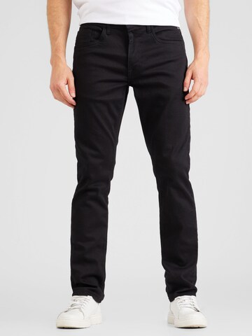 Coupe slim Jean 'Twister' BLEND en noir : devant