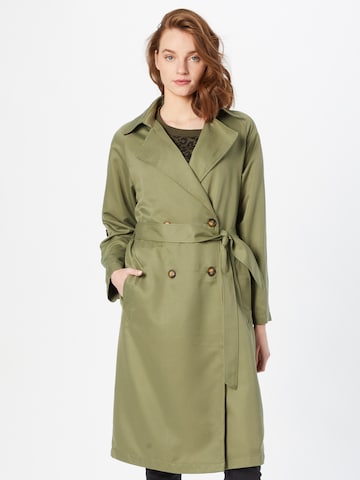 Hailys Between-seasons coat 'Camina' in Green: front