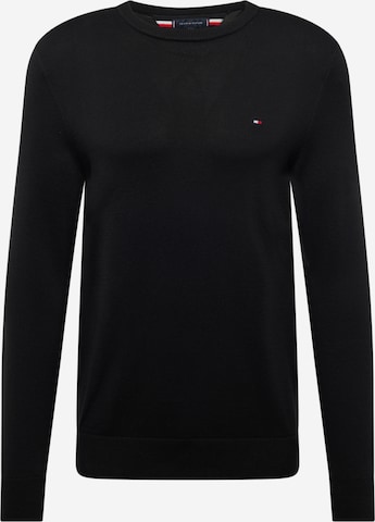 Pull-over 'ESSENTIAL' TOMMY HILFIGER en noir : devant
