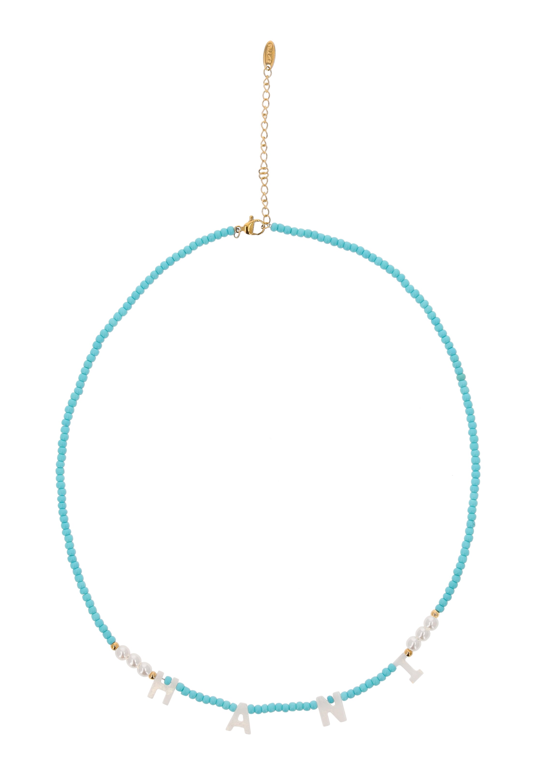 IZIA - Cadena en azul: frente