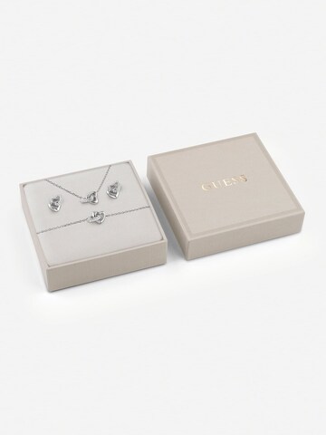 GUESS Jewelry Set 'Beloved' in Silver: front