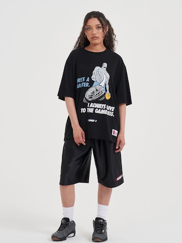 AND1 T-shirt 'Gameless Trash Talk' i svart