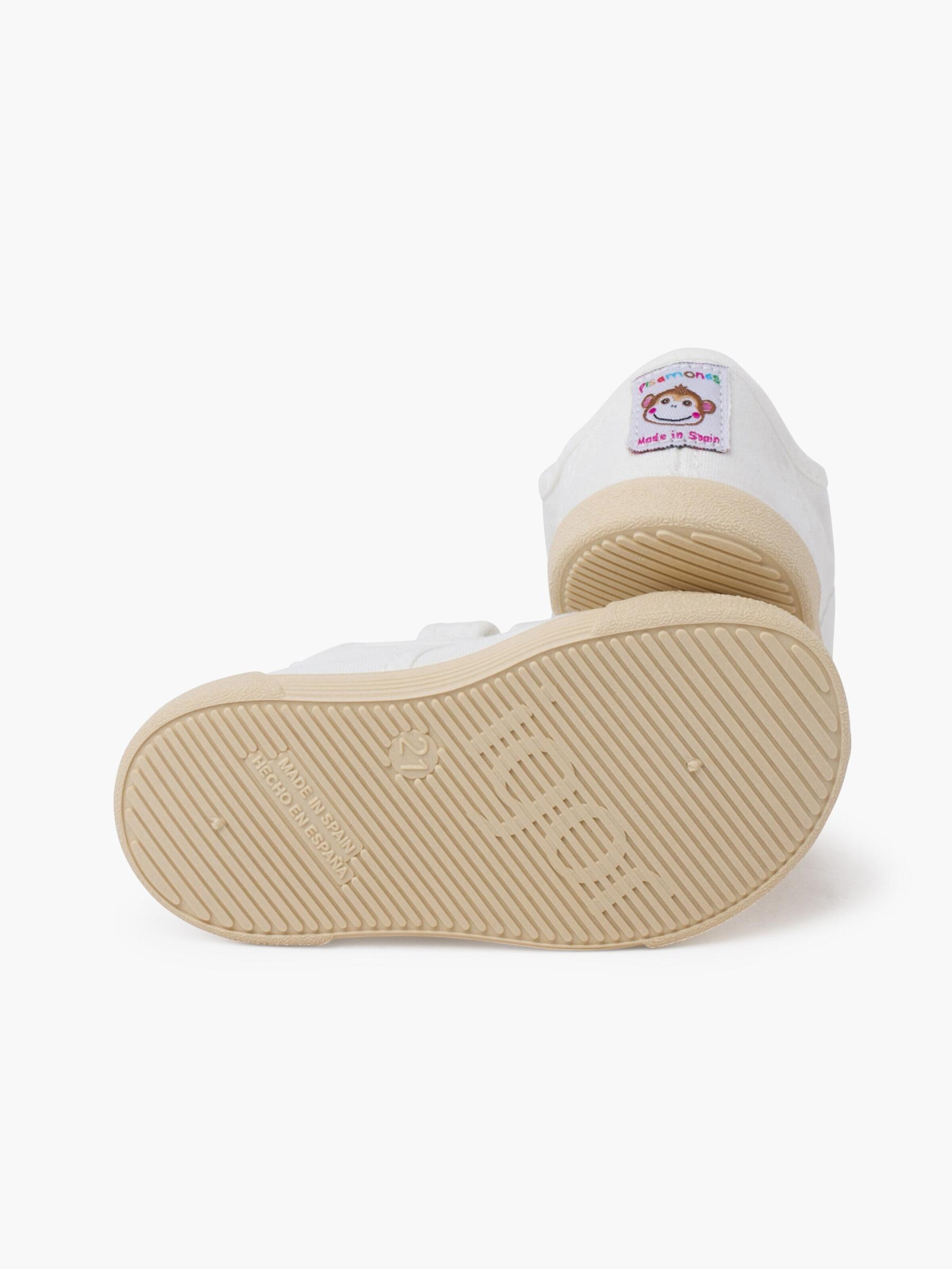 Pisamonas - Sapatilhas em branco