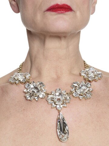 Chaîne 'Collana Dei Dei placcata oro con cristalli Swarovski' Addicted2 en or