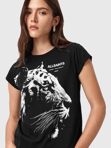 AllSaints Тениска 'IVANA ANNA' в черно