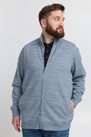BLEND Zip-Up Hoodie 'Lenner' in Blue: front