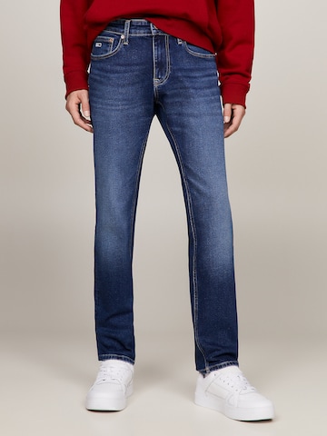 Slimfit Jeans 'SCANTON SLIM' de la Tommy Jeans pe albastru: față