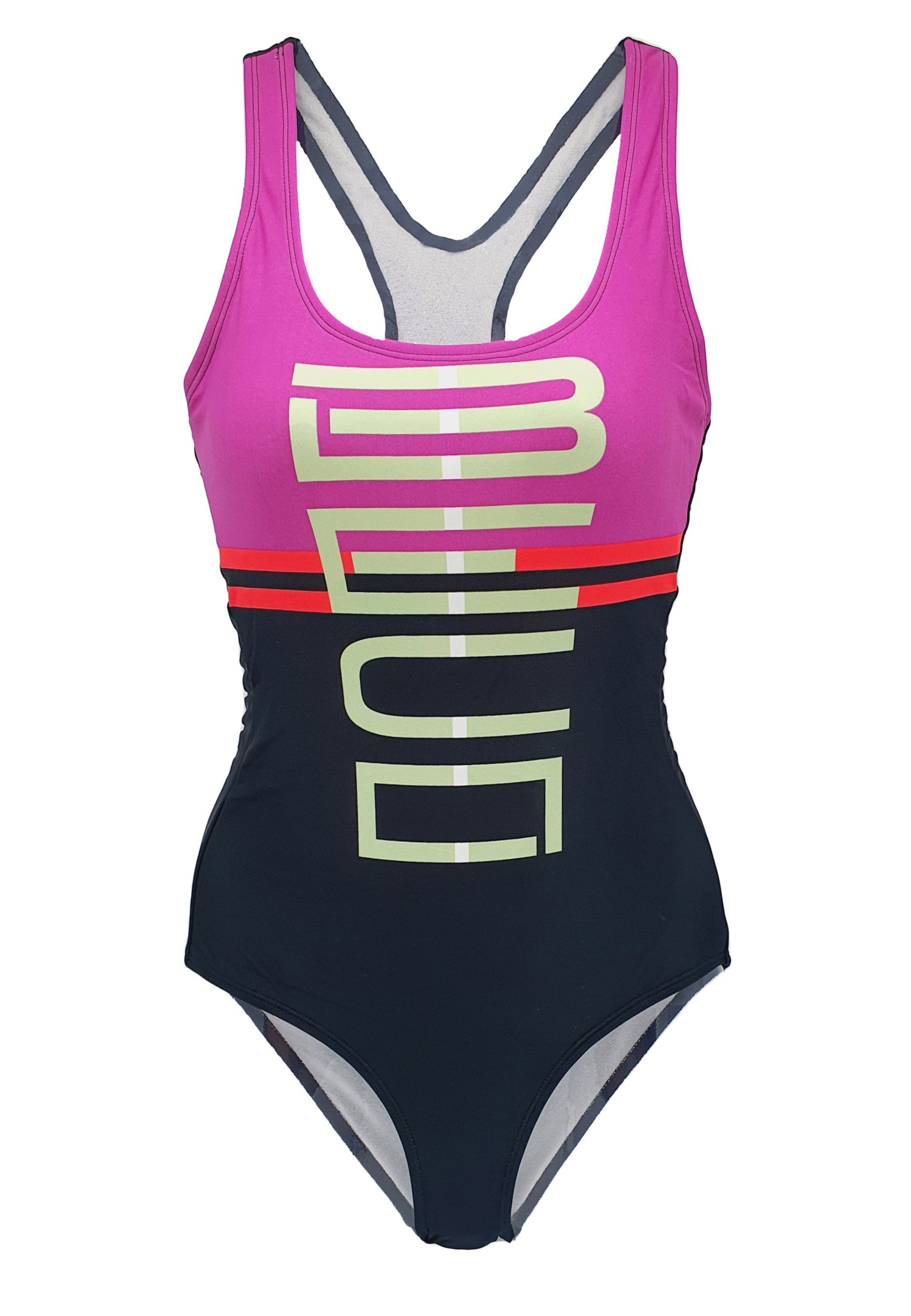 BECO the world of aquasports Bustier Badeanzug in Pink: Vorderseite