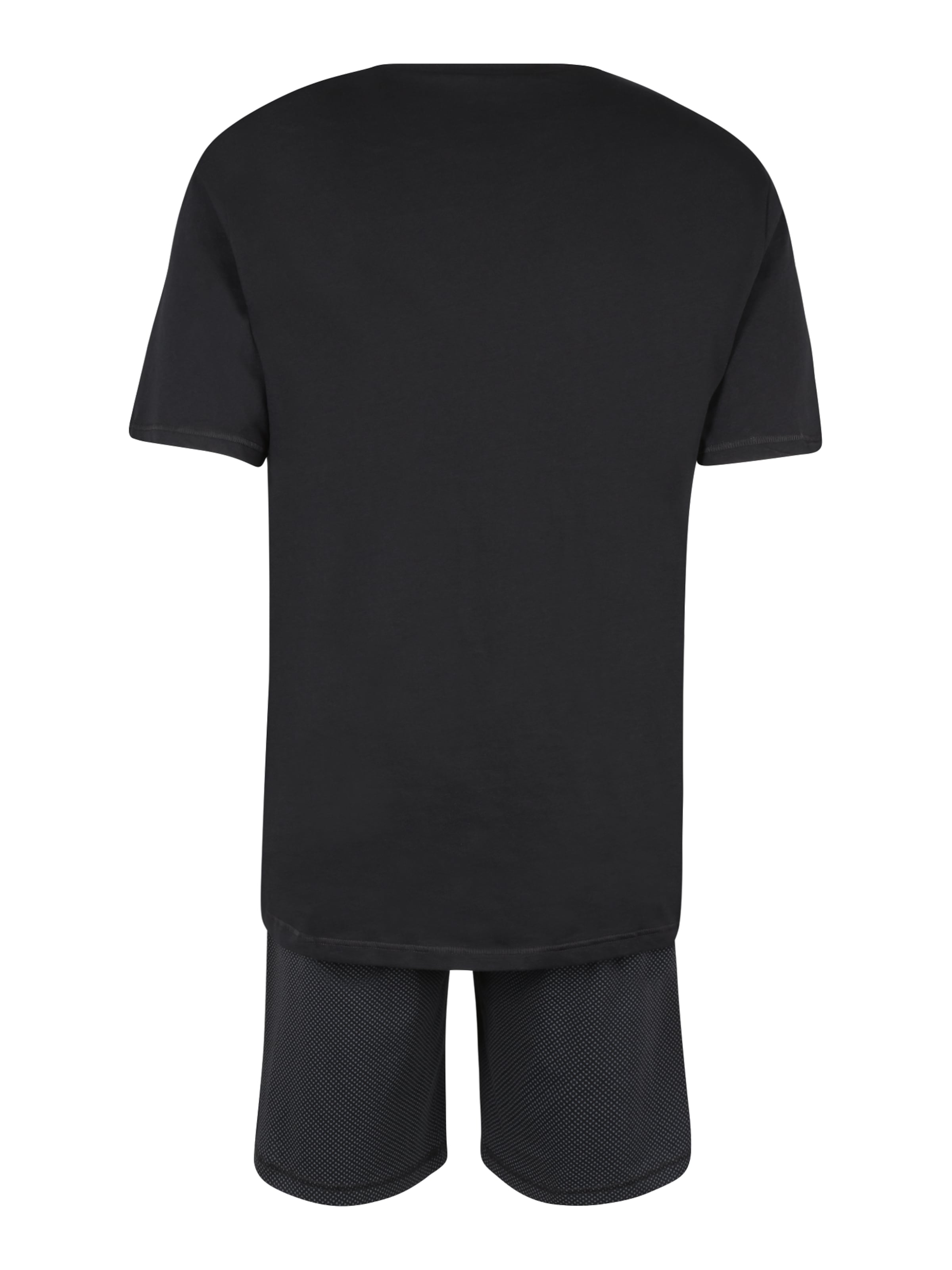 uncover by SCHIESSER - Pijama corto en negro