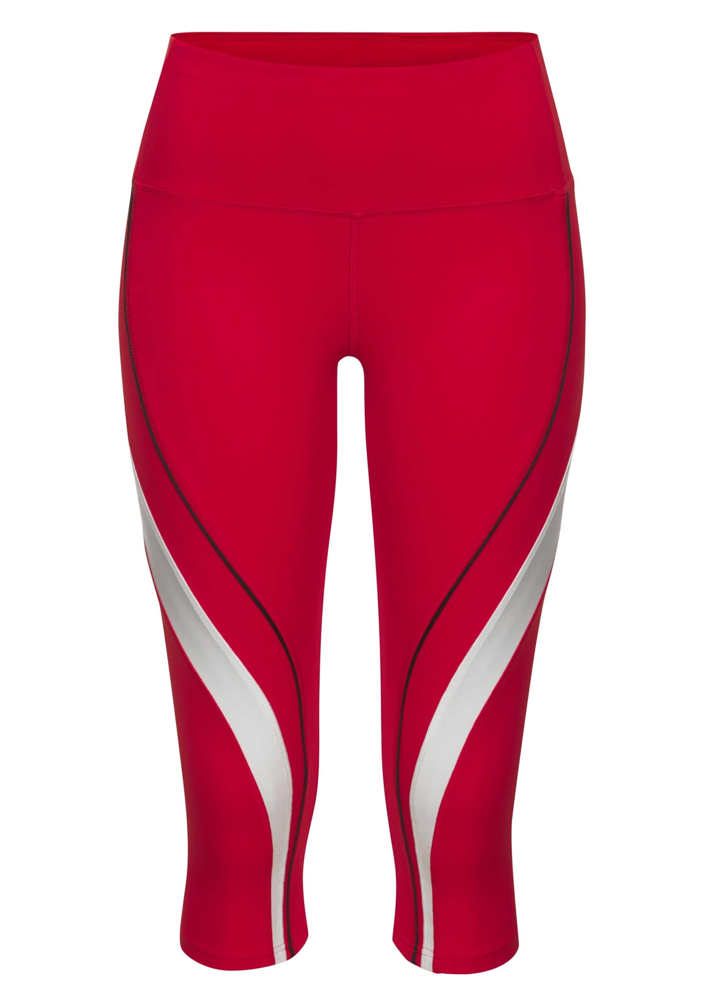 LASCANA ACTIVE Skinny Leggings in Red: front